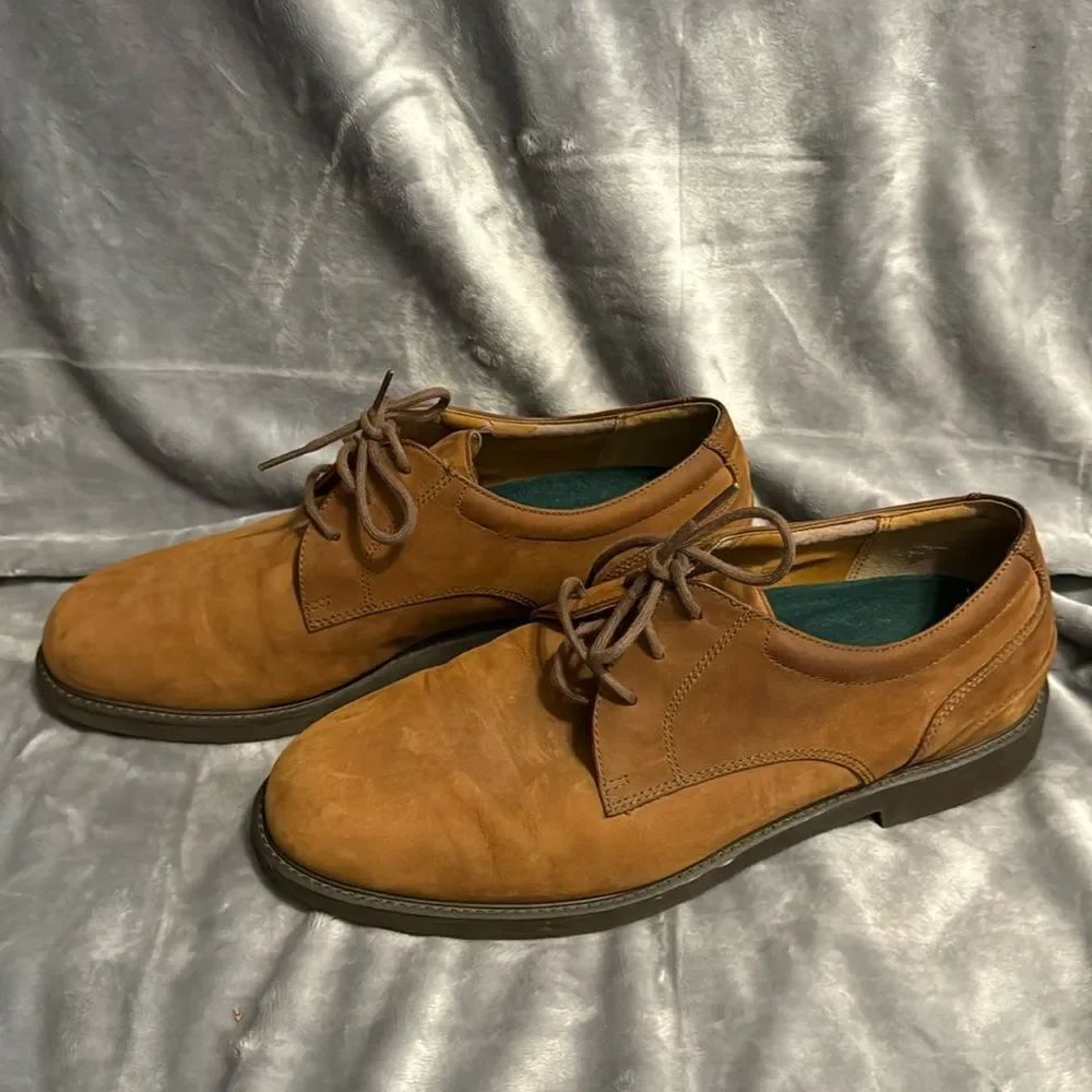 Men’s Rockport Leather Oxfords. 12 WIDE